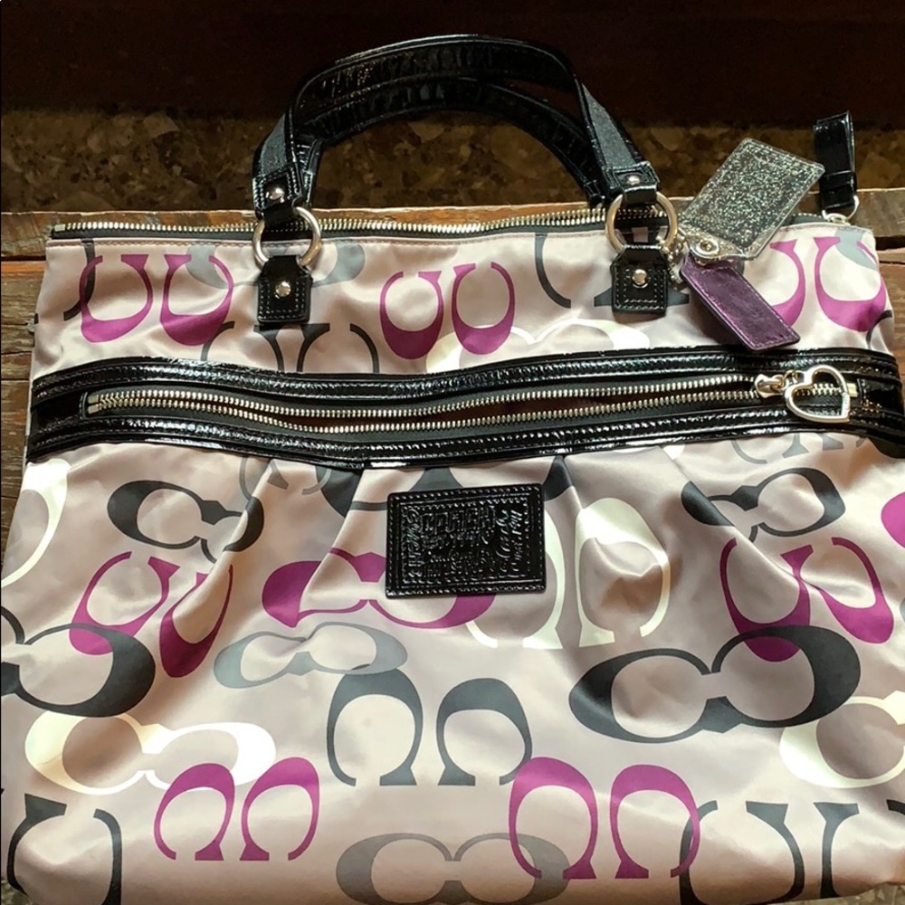 Coach bag with wallet